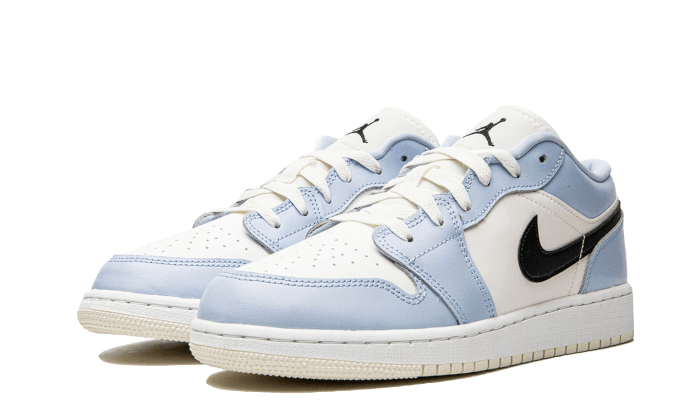 Jordan 1 Low Ice Blue Black - OnSize