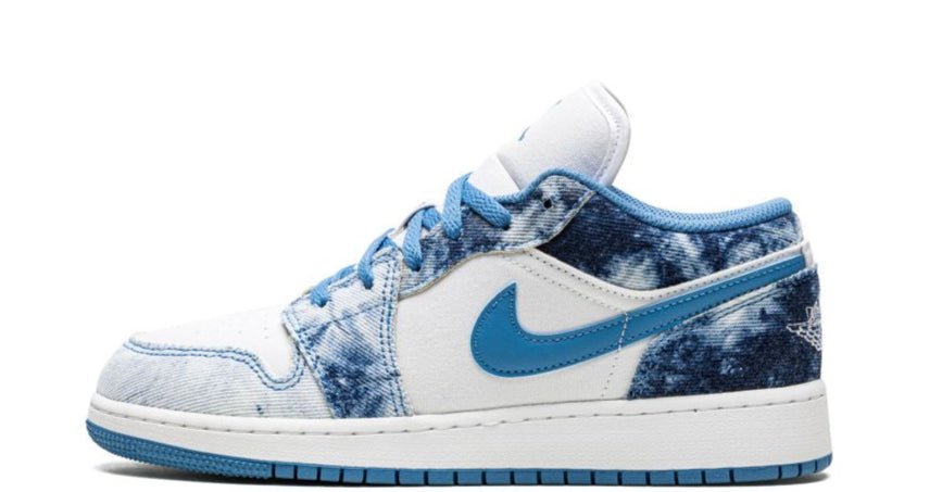 denim washed jordans