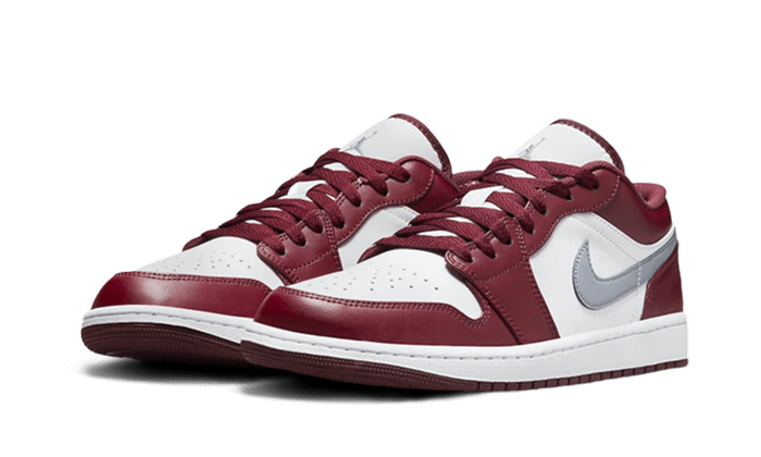 Jordan 1 Low White Bordeaux - OnSize