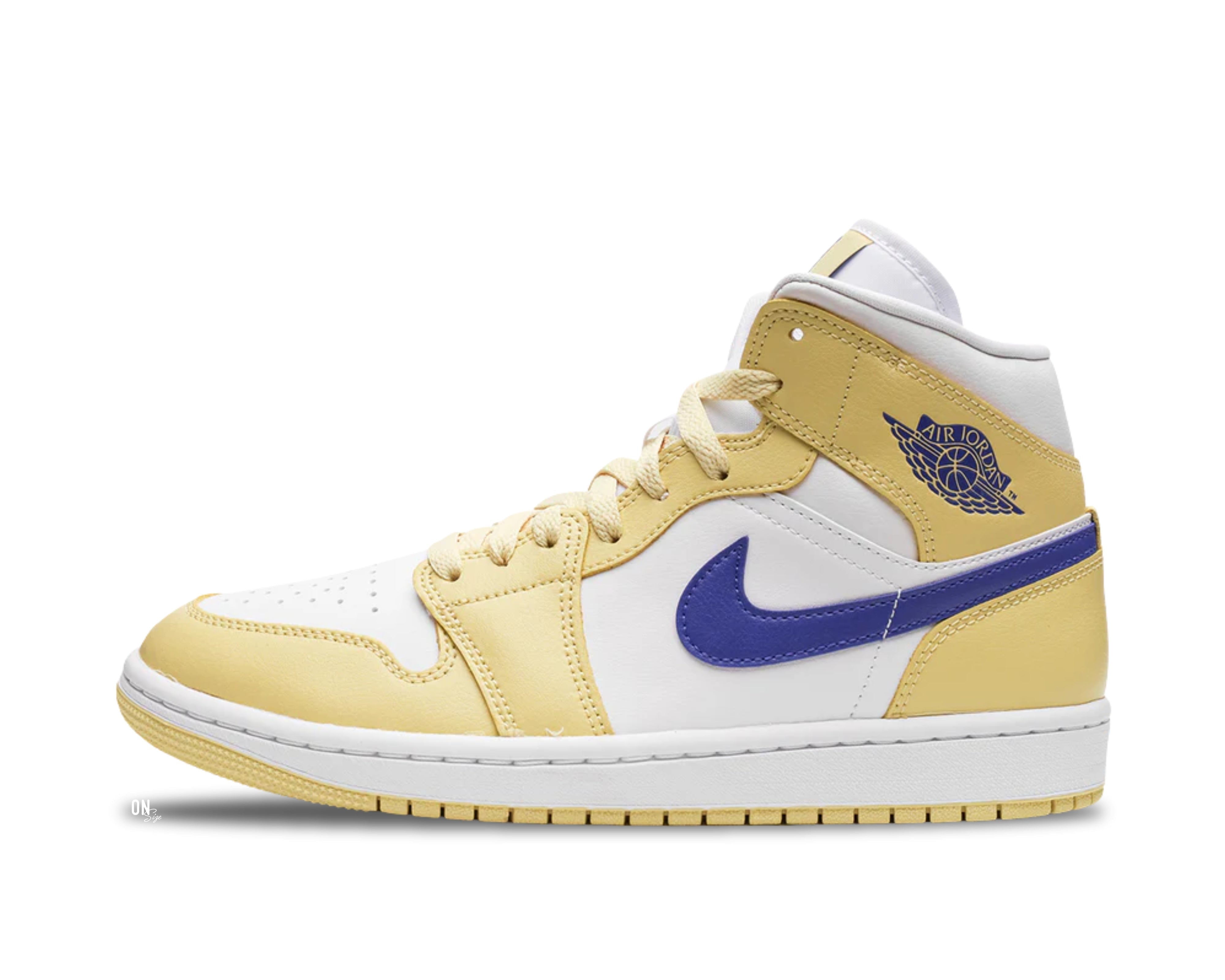 Jordan 1 Mid Lemon Wash Lapis - OnSize