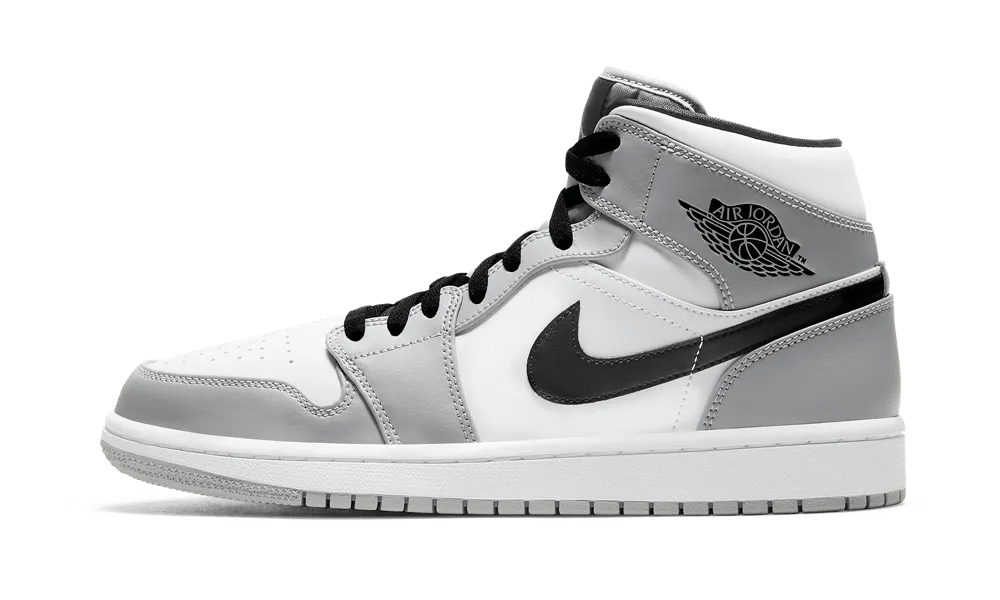 Jordan 1 Mid Light Smoke Grey - OnSize