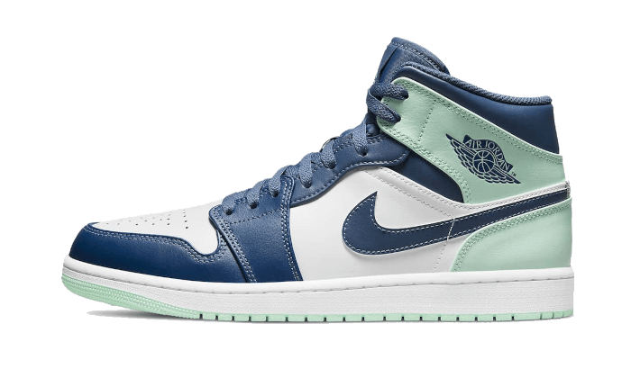 Jordan 1 Mid Mystic Navy Mint Foam - OnSize