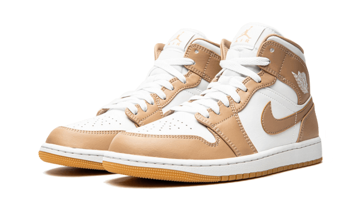 Jordan 1 Mid Tan Gum - OnSize