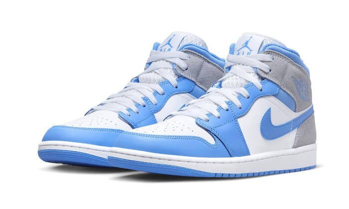 Jordan 1 Mid University Blue Grey - OnSize