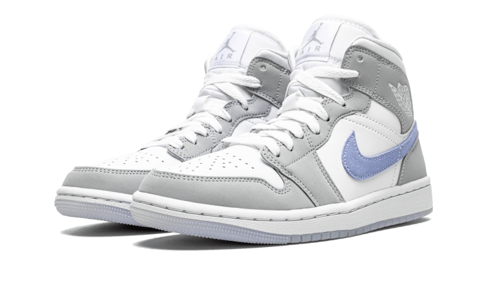 Jordan 1 Mid Wolf Grey Aluminum - OnSize