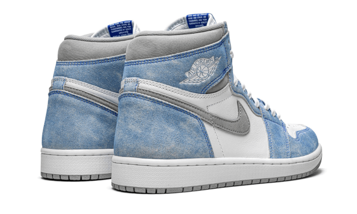 Jordan 1 Retro High Hyper Royal Smoke Grey - OnSize