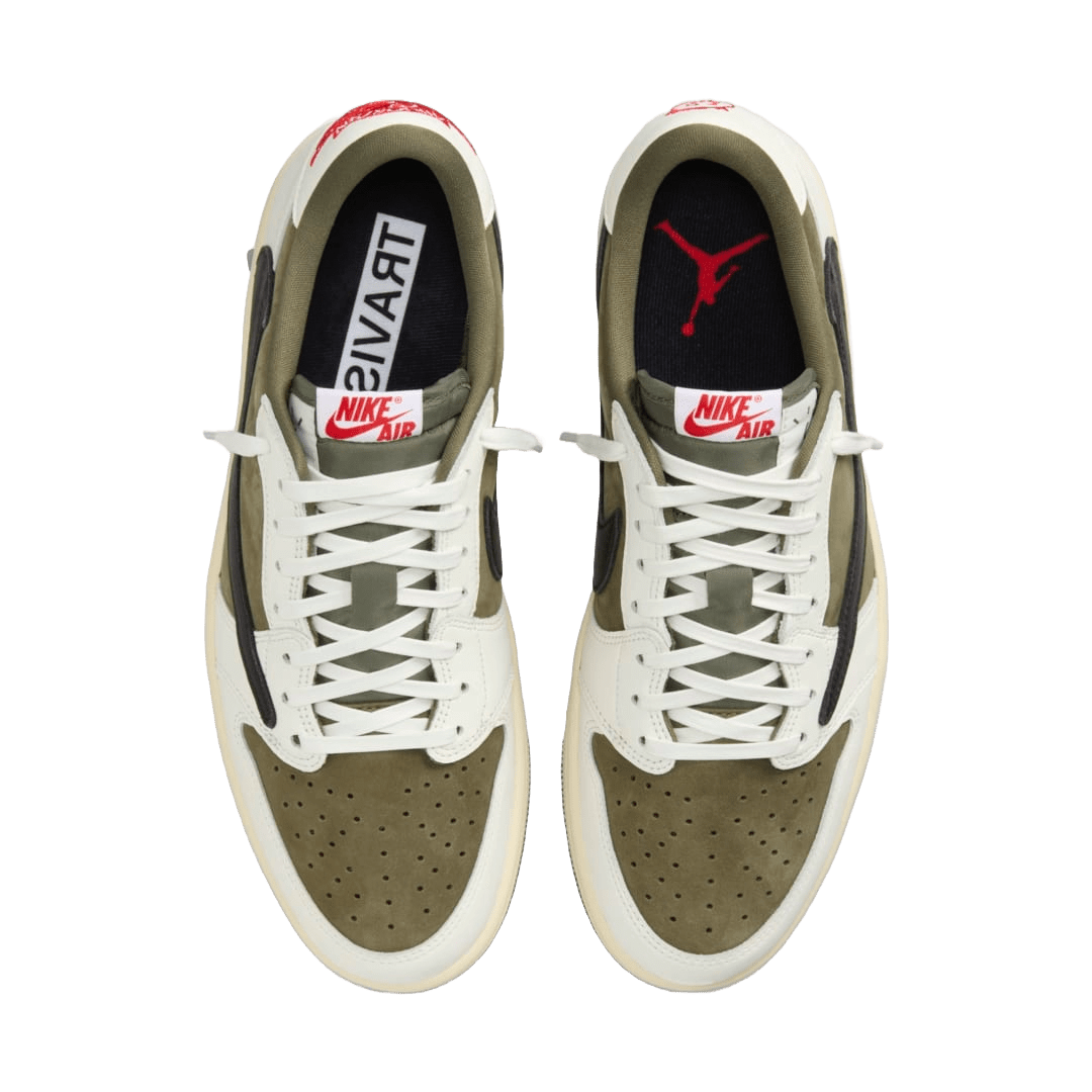 Jordan 1 Retro Low OG SP Travis Scott Medium Olive - OnSize