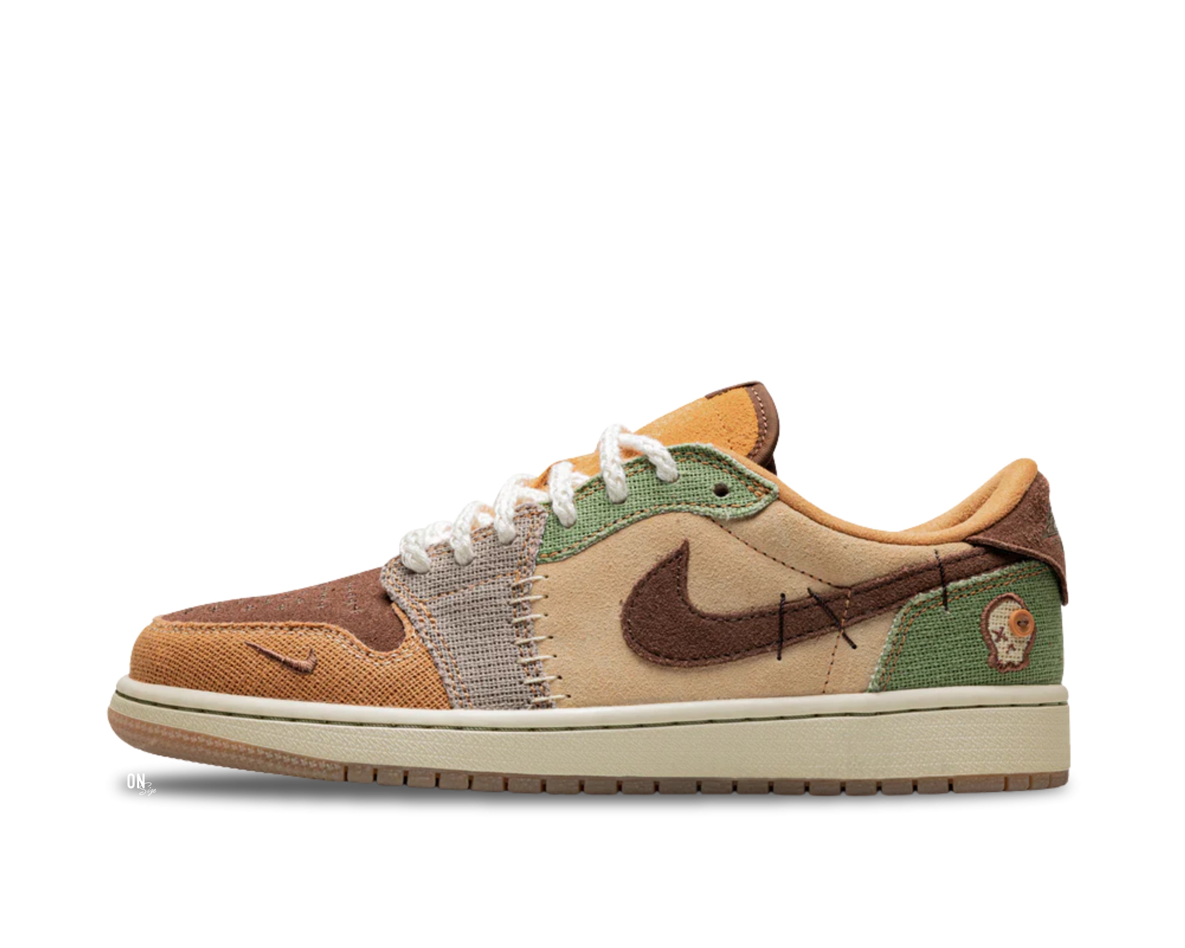 Jordan 1 Retro Low OG Zion Williamson Voodoo - OnSize