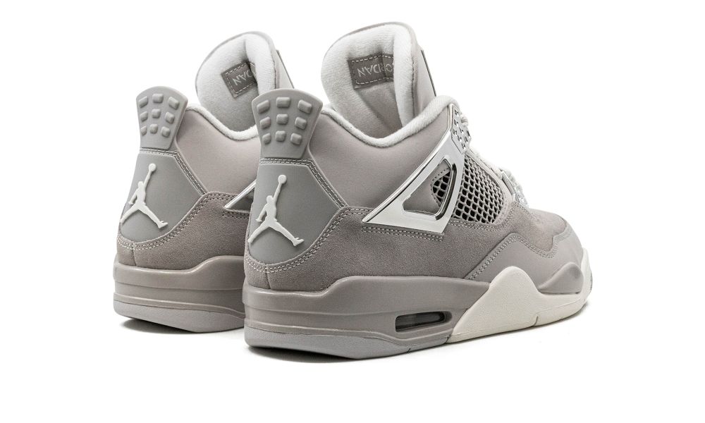 gray jordan 4 retro