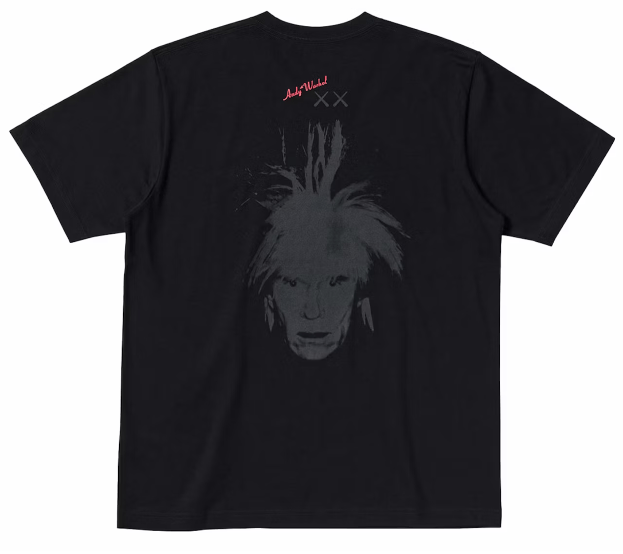 KAWS x Uniqlo Warhol UT Graphic T-shirt Black - OnSize