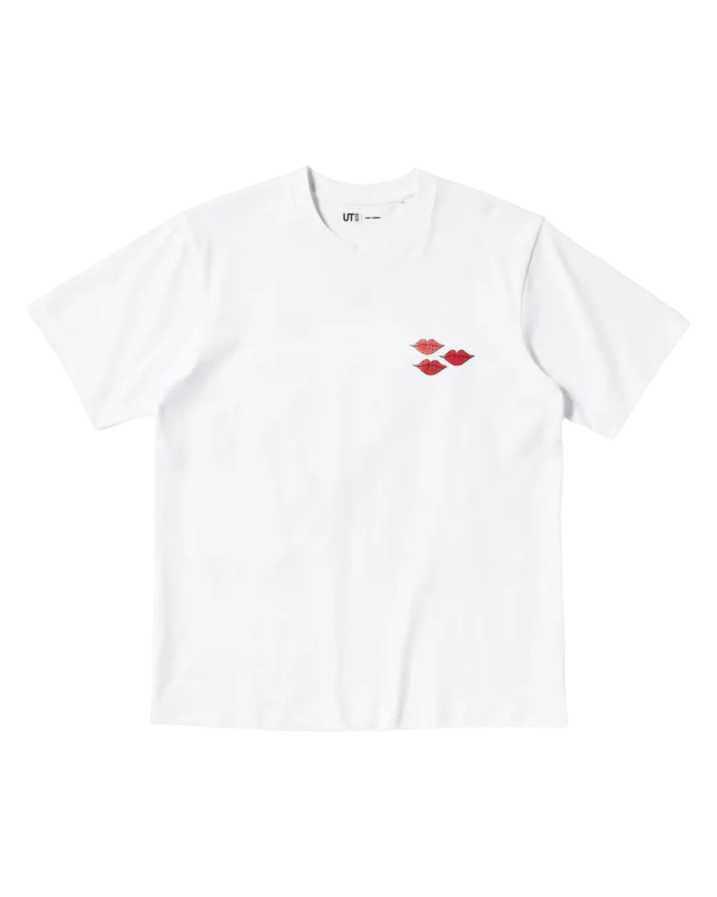 KAWS x Uniqlo Warhol UT Graphic T-shirt White Lips - OnSize