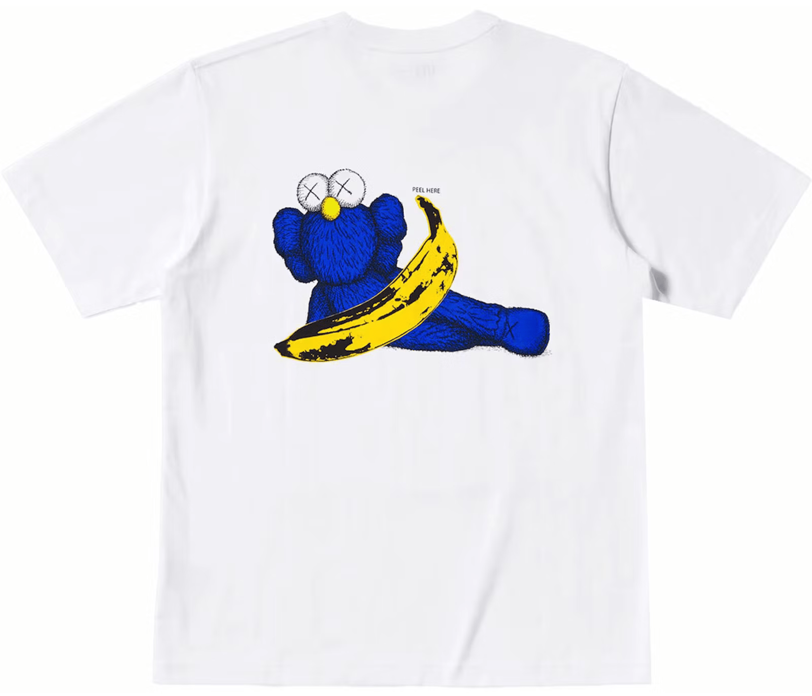 KAWS x Uniqlo Warhol UT Graphic T-shirt White Banana - OnSize