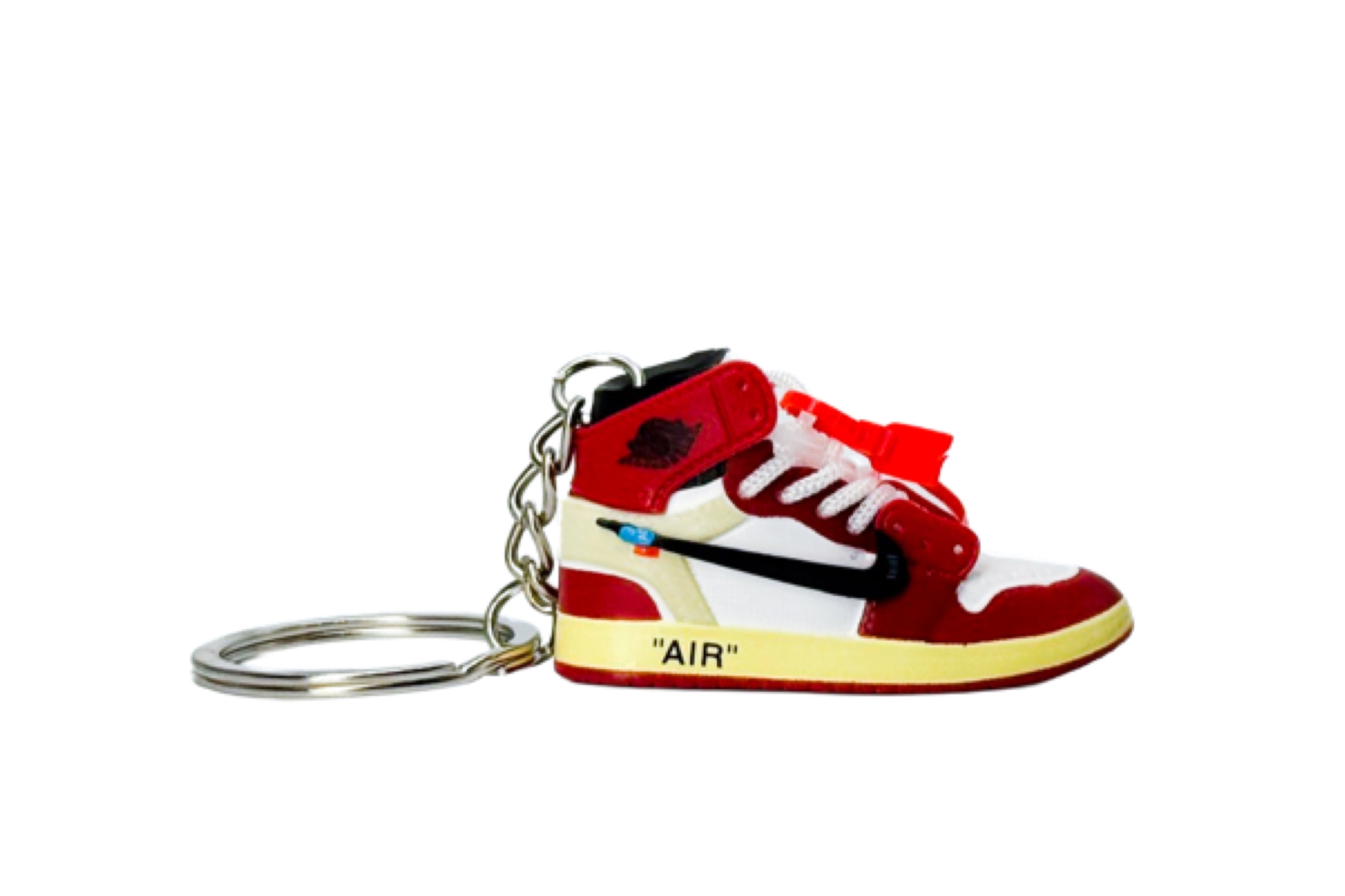 off white air jordan 1 keychain