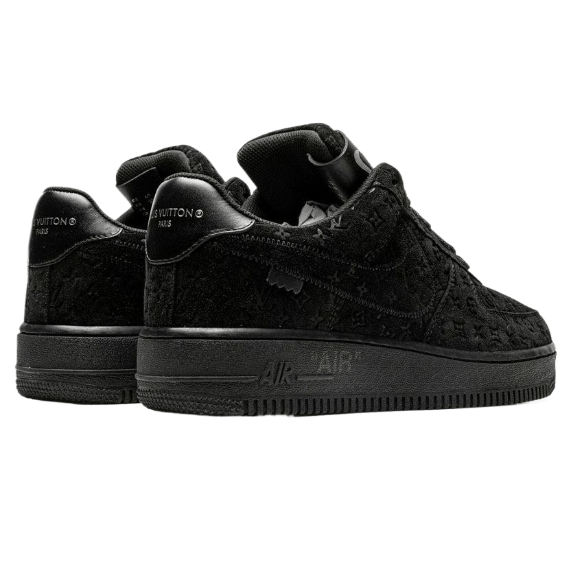 Louis Vuitton Nike Air Force 1 Low By Virgil Abloh Black - OnSize