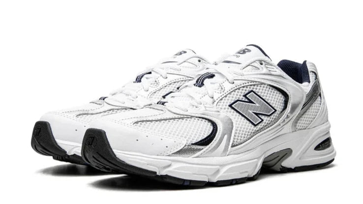 New Balance 530 White Silver Navy - OnSize