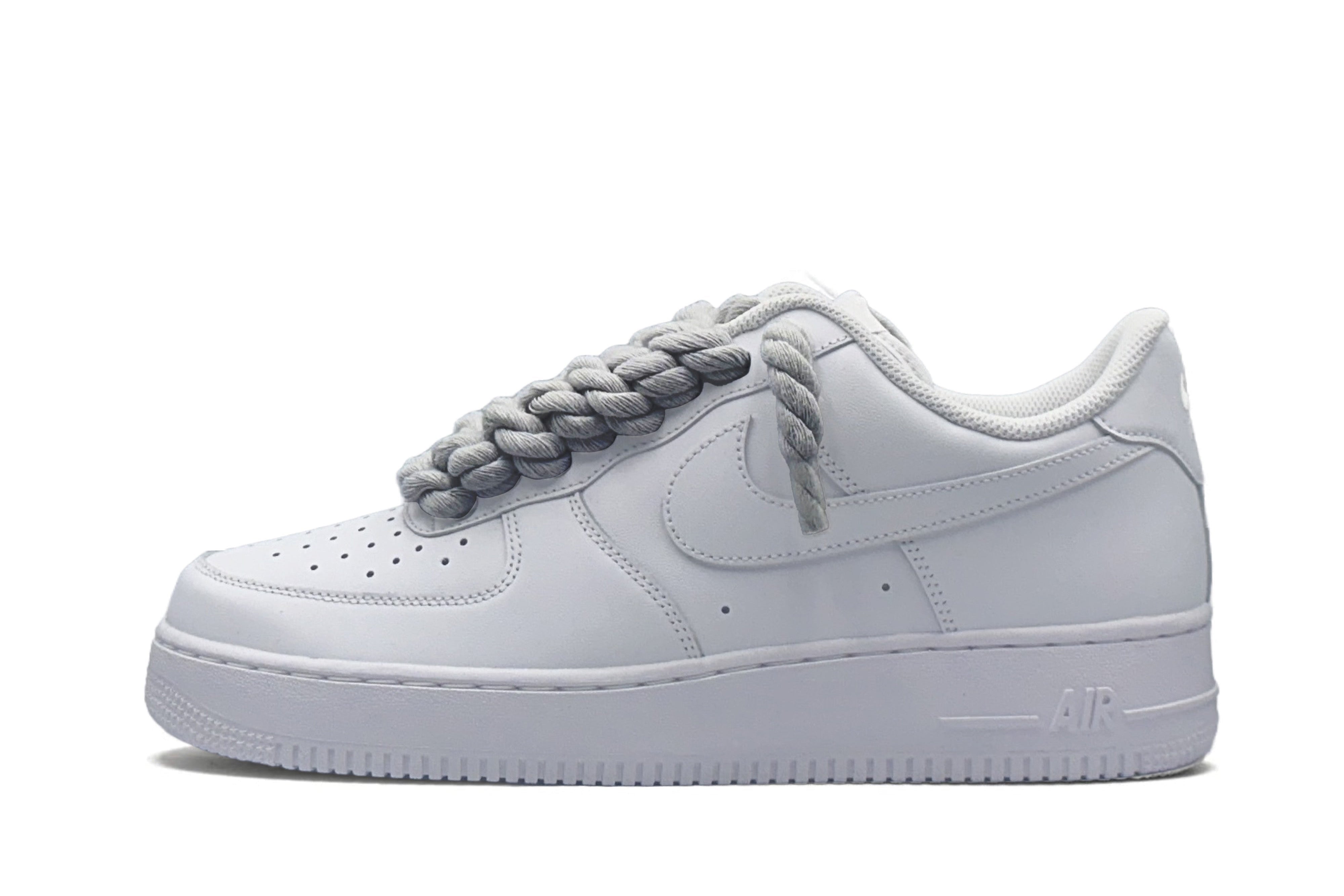 nike air force 1 07 white silver