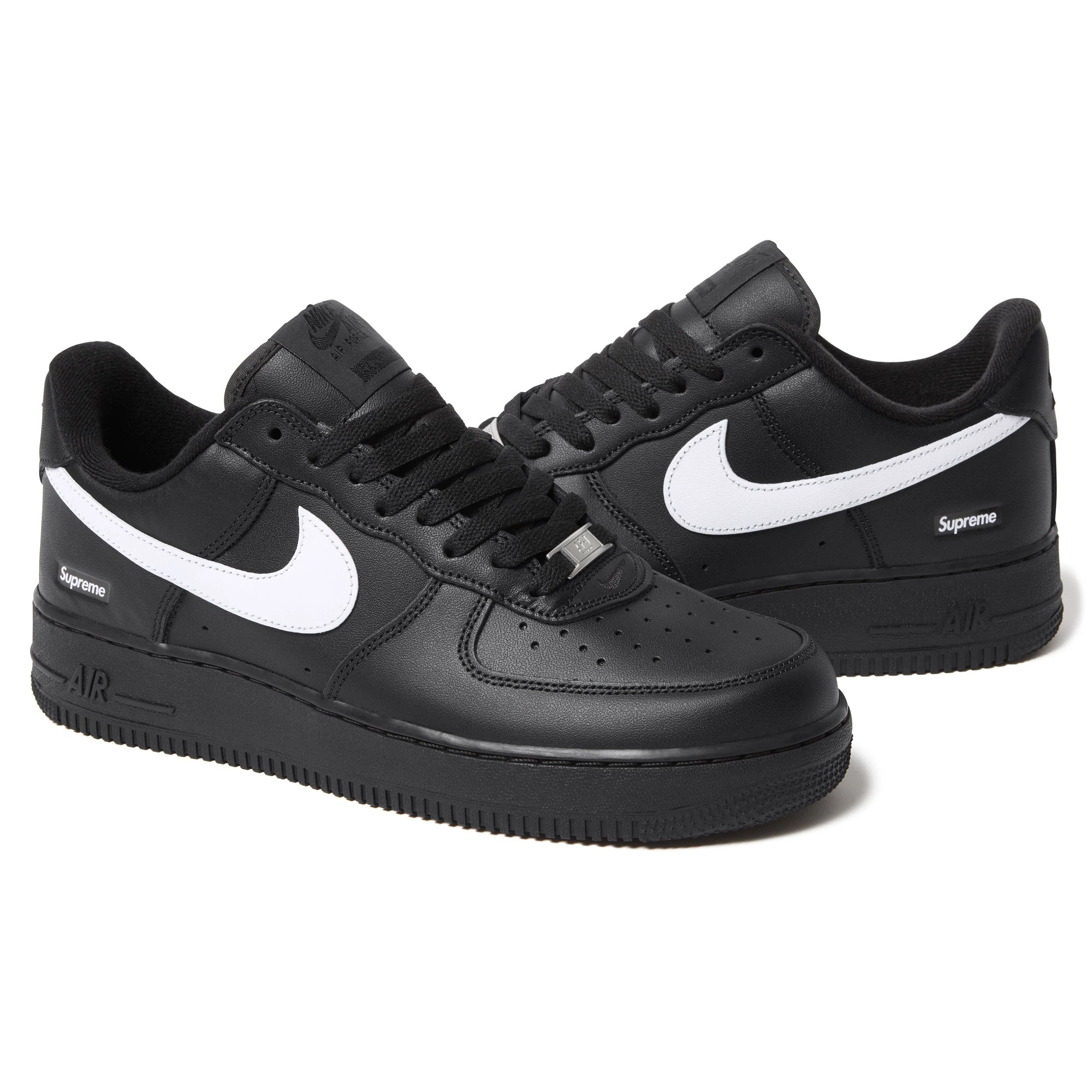 Nike Air Force 1 Low Supreme Black White