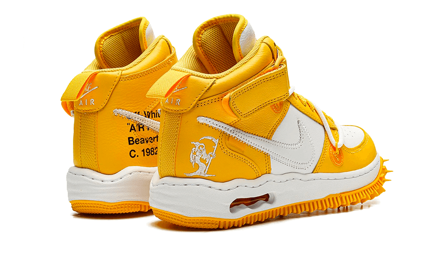 Nike Air Force 1 Mid SP Off-White Varsity Maize - OnSize