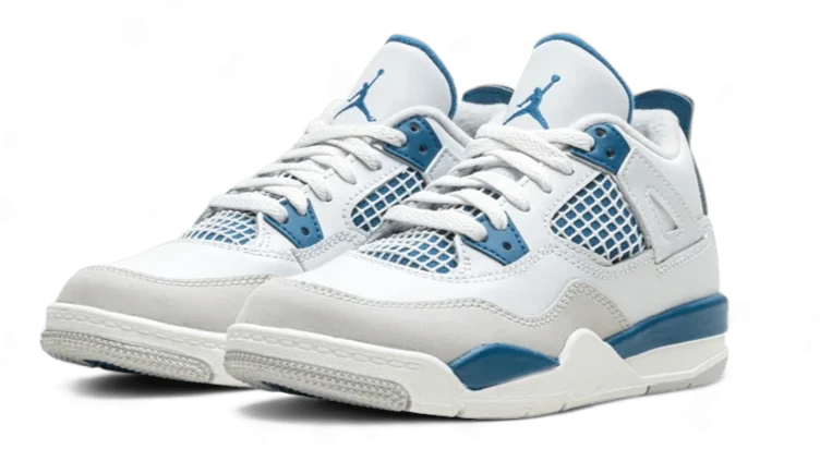 Jordan 4 Retro Military Blue (TD & PS) - OnSize