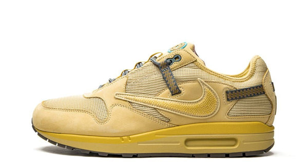 靴 NIKE AIR MAX 1 CACT.US Gold Travis 29cm nike-air-max-1-travis-scott-