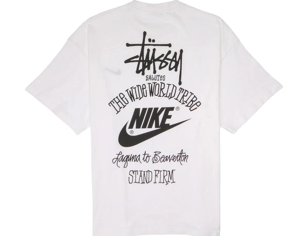 Nike x Stussy The Wide World Tribe T-Shirt White