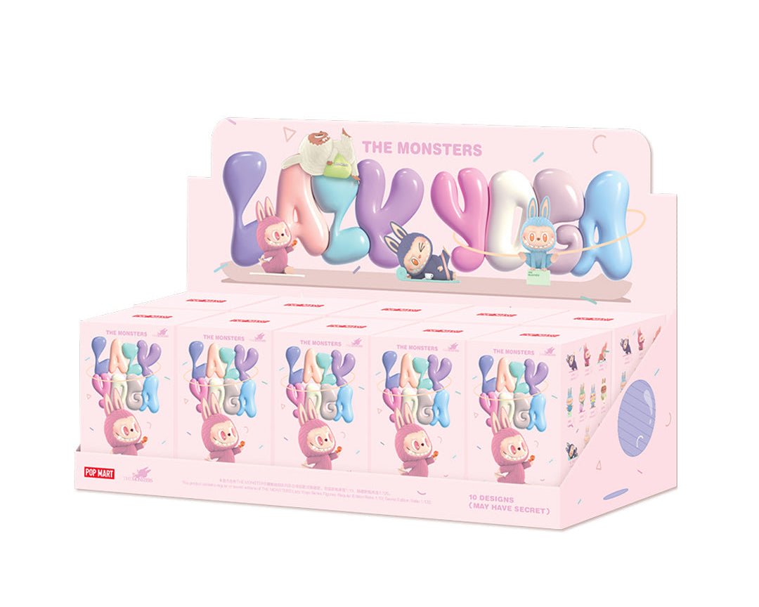Pop Mart Labubu The Monsters Lazy Yoga Series