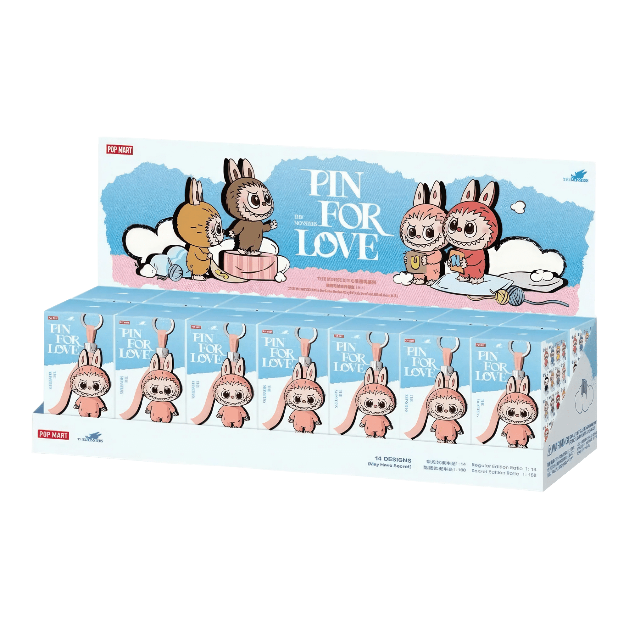 未開封THE MONSTERS PIN FOR LOVE (A-M) （N-Z） Pop Mart Labubu The Monsters Pin for Love (NZ)