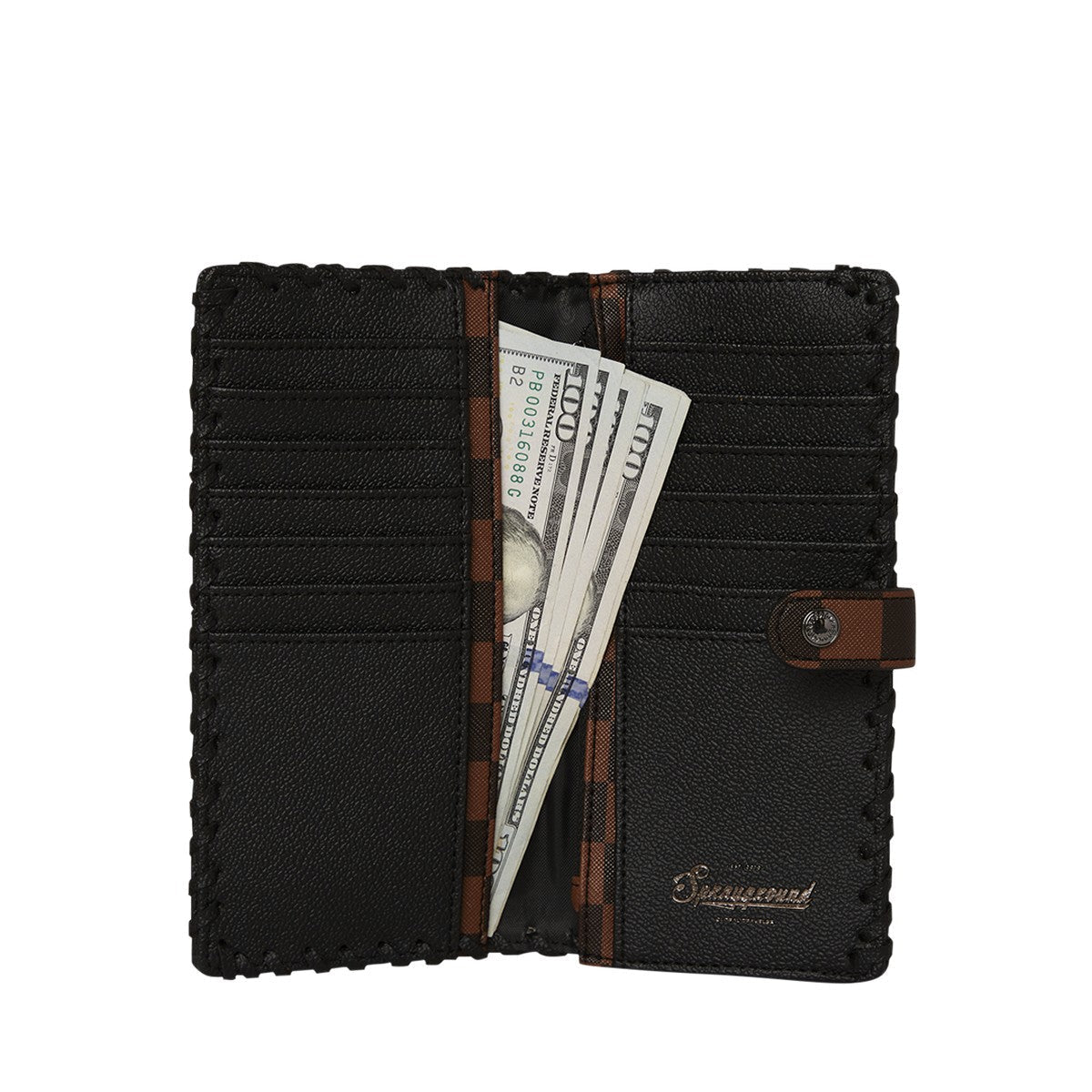 Sprayground Dose of Check Deux Wallet