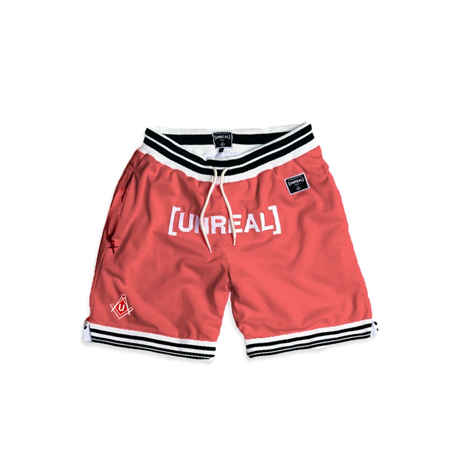 UNREAL Team Shorts Vintage Red - OnSize