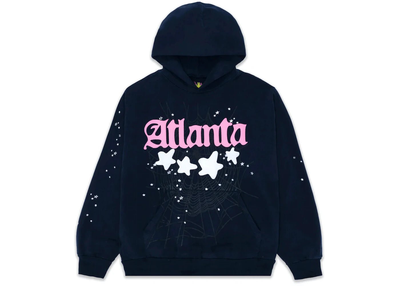 Sp5der Atlanta Hoodie Navy - OnSize