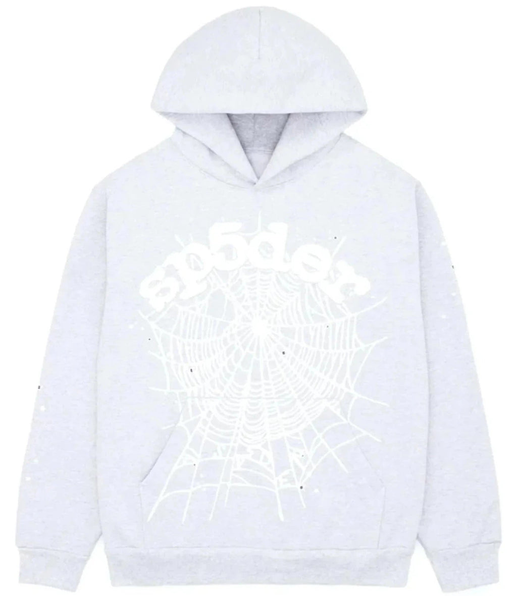 SP5DER OG Web Hoodie Heather Gray