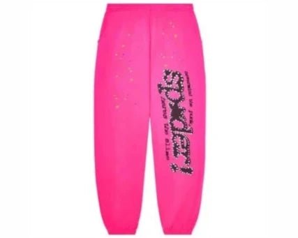 Sp5der P*NK V2 Sweatpant Pink - OnSize