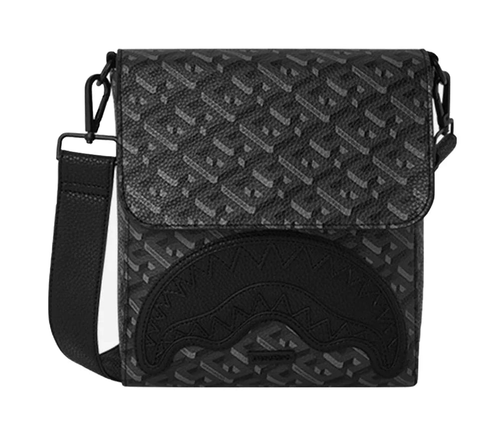 Sprayground 3DSG Blackout Messenger Sling - OnSize