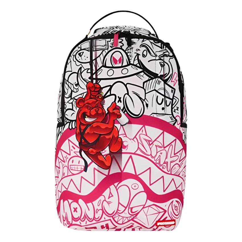 Sprayground Diablo Bear Repel Graffiti Backpack - OnSize