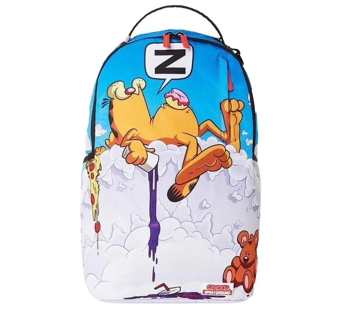 Sprayground Garfield Sleeping On Sharkmouth DLXSR Backpack - OnSize