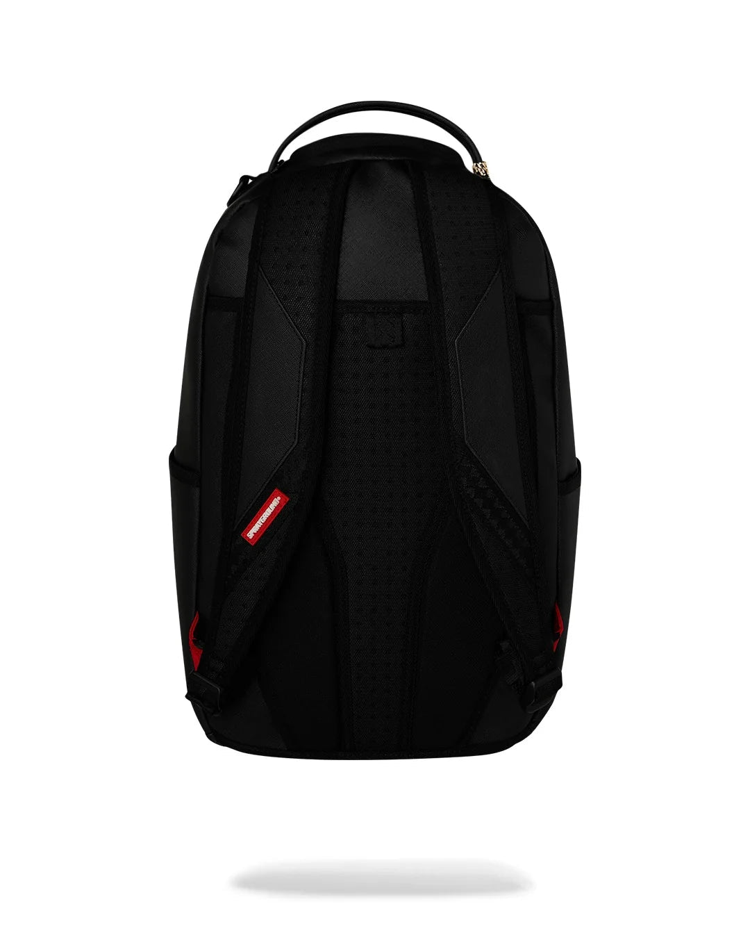 Sprayground Shark Central Black Embroidered Shark Backpack - OnSize