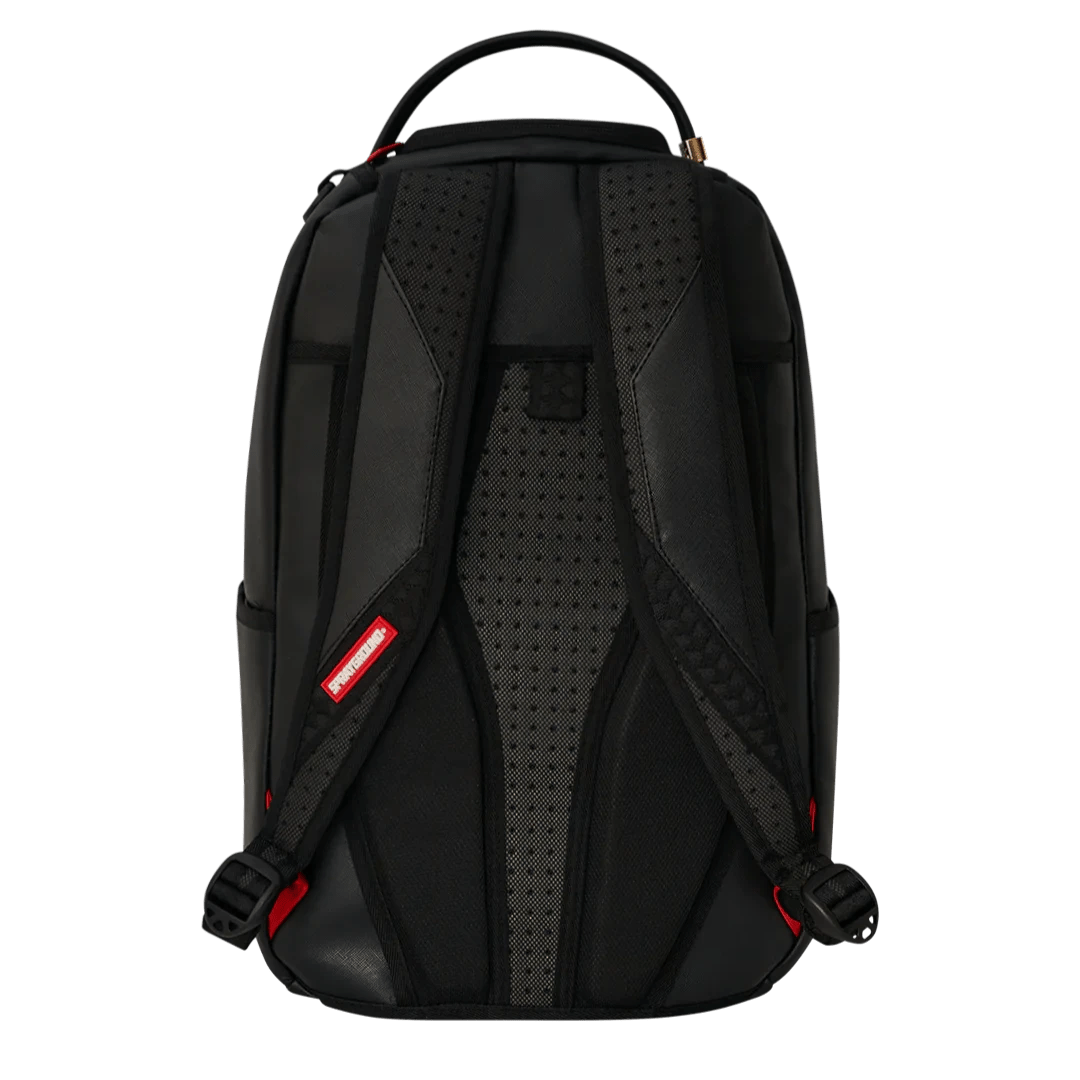 Sprayground Shark Central Black Out Backpack - OnSize