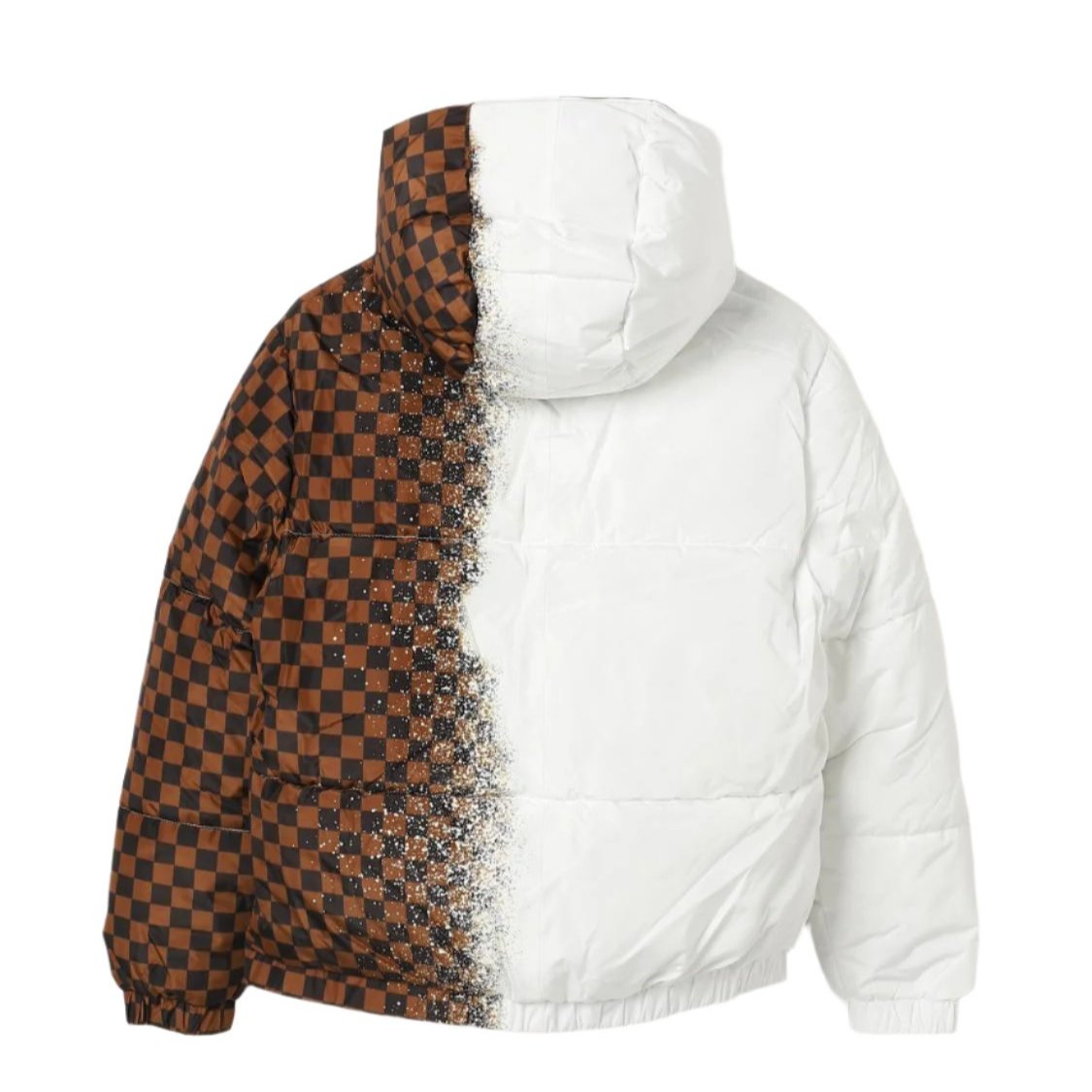 Sprayground White Spray Sharks Paris Down Jacket - OnSize