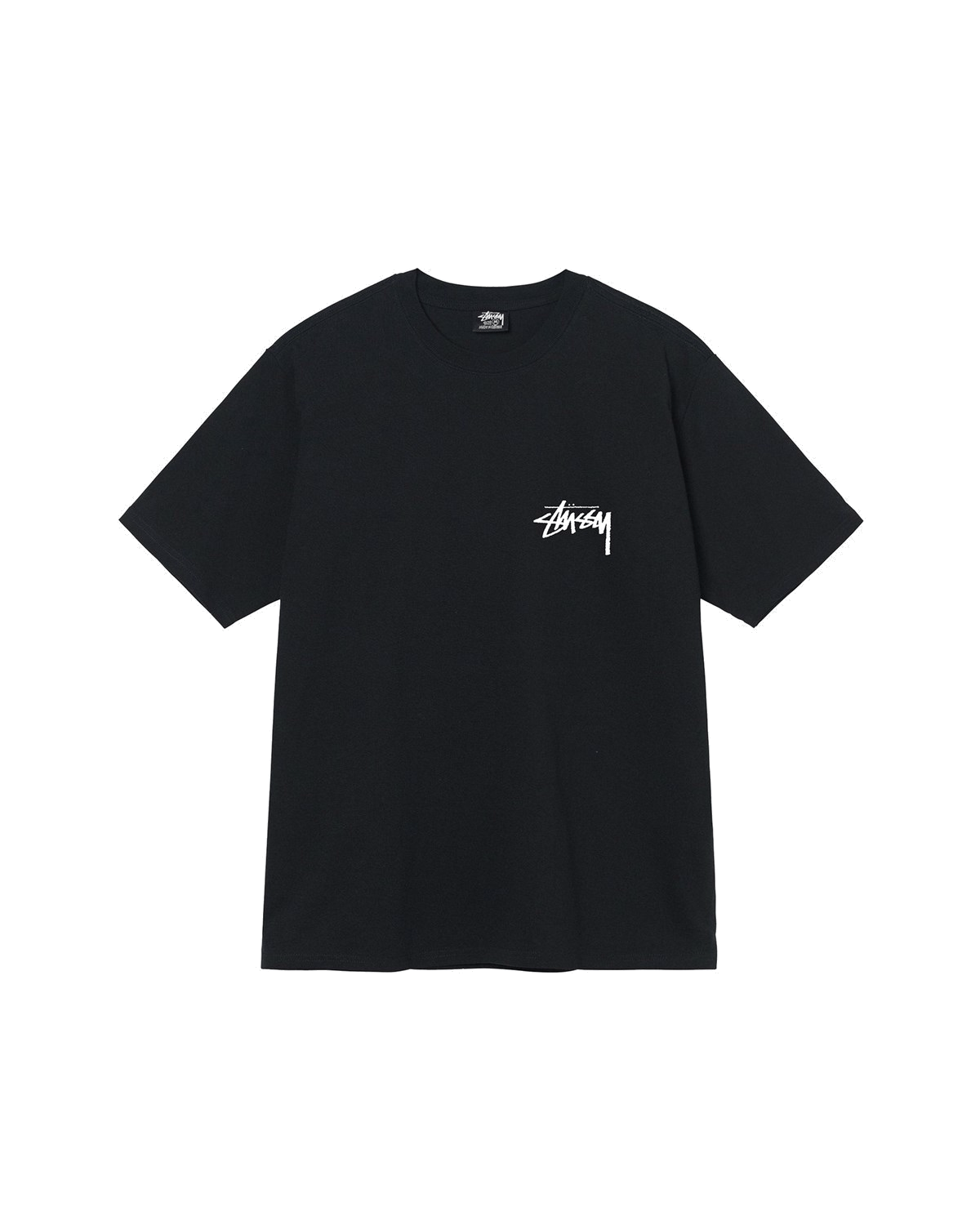 Stussy Fuzzy Dice Tee Black - OnSize