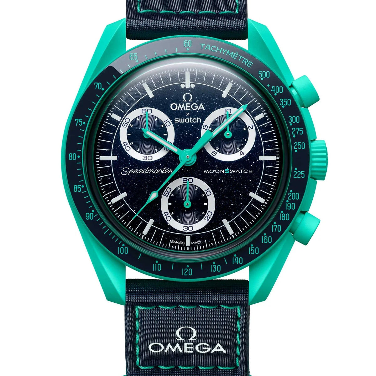 Swatch x Omega Bioceramic Moonswatch Mission on Earth Polar