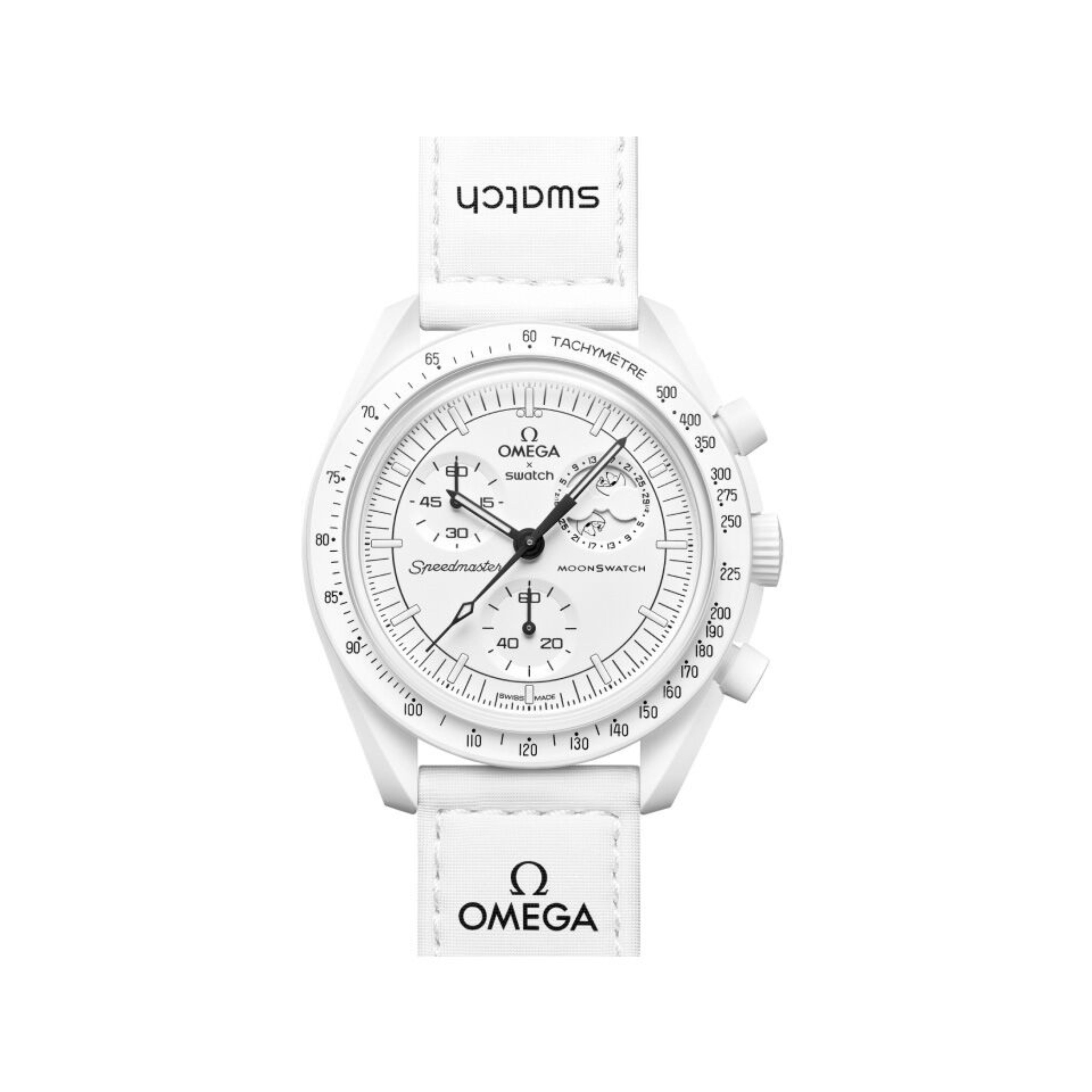 Swatch x Omega Bioceramic Moonswatch Mission To Moonphase Snoopy Swatch x Omega Bioceramic Moonswatch Mission To Moonphase Snoopy