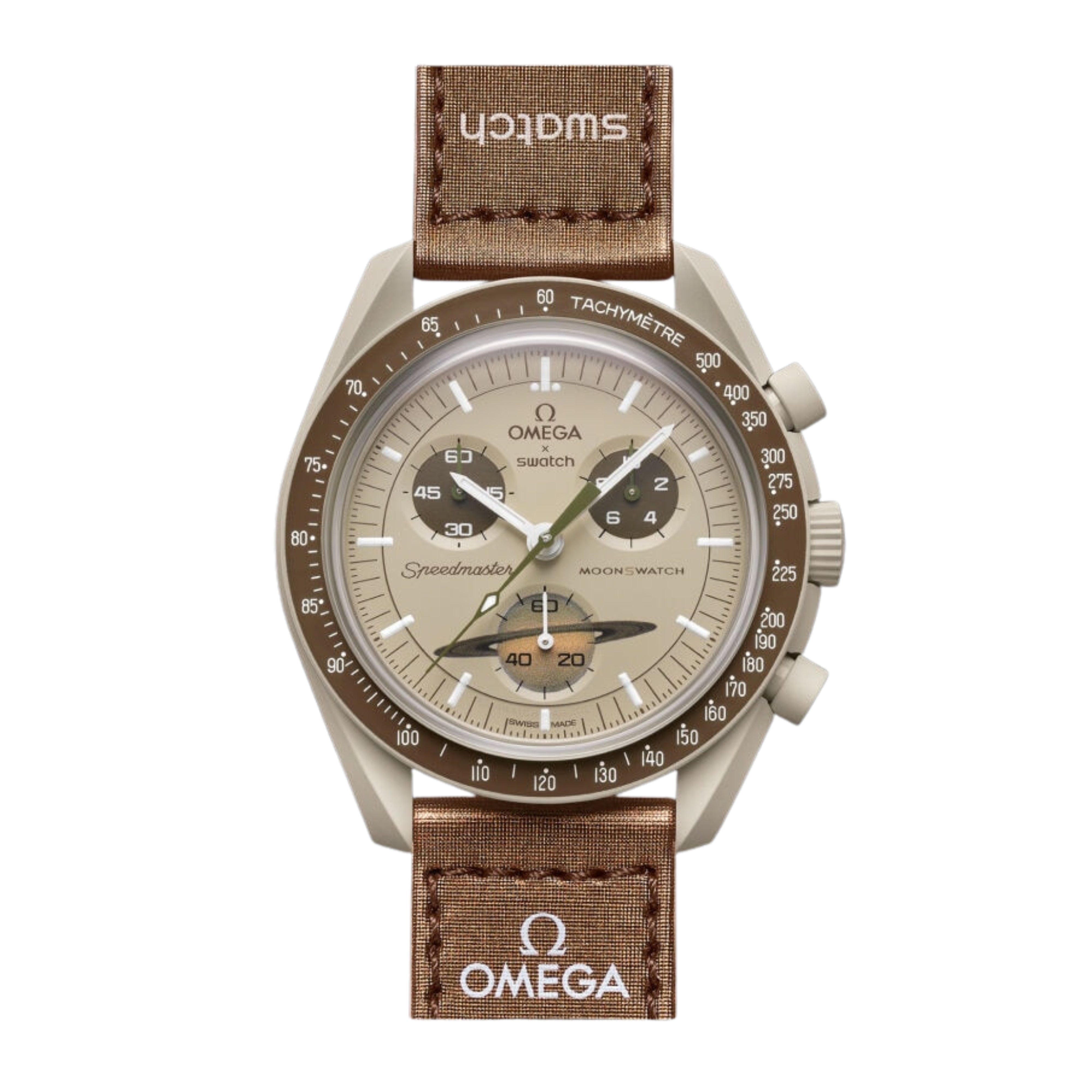 Swatch x Omega Bioceramic Moonswatch Mission To Saturn