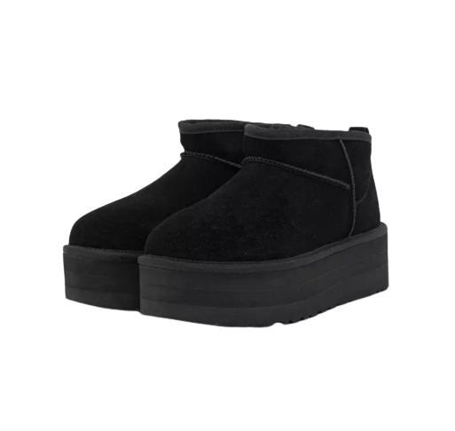 UGG Classic Ultra Mini Platform Boot Black - OnSize