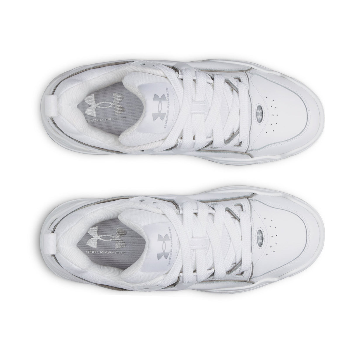 Under Armour UA HB-LO White Metallic Silver - OnSize