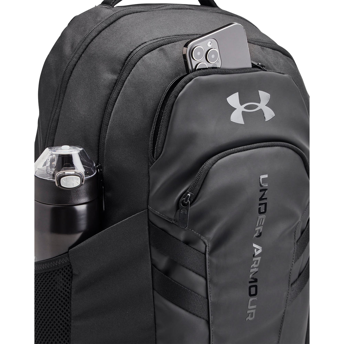 Under Armour UA Hustle 6.0 Pro Backpack Black - OnSize