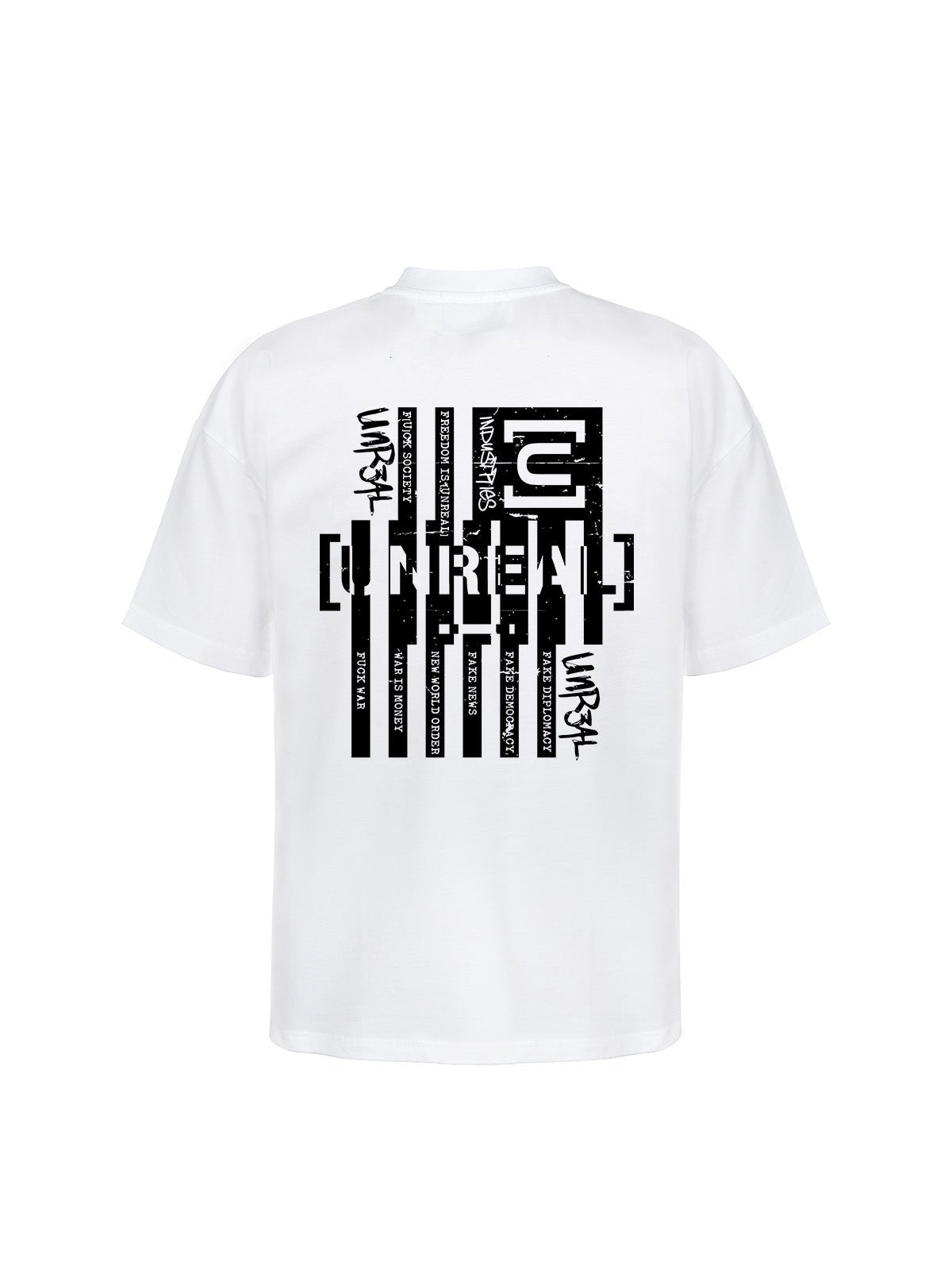 UNREAL FLAG Tee White - OnSize