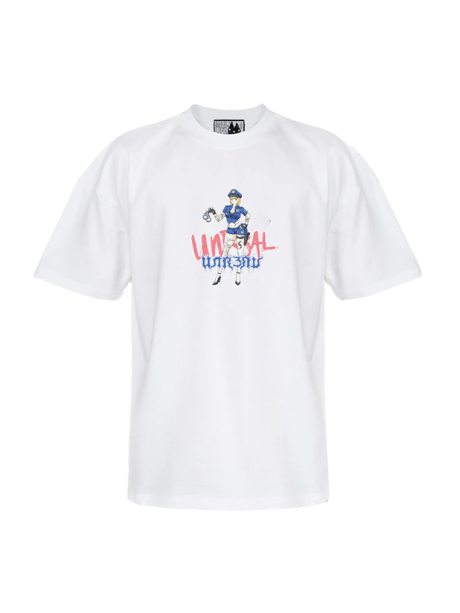 UNREAL Stop Snitchin Tee White - OnSize