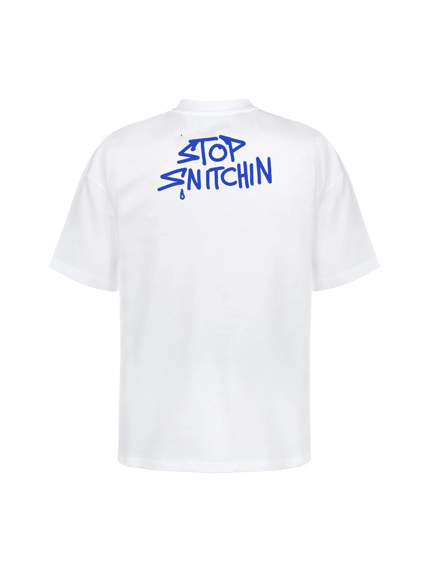 UNREAL Stop Snitchin Tee White - OnSize