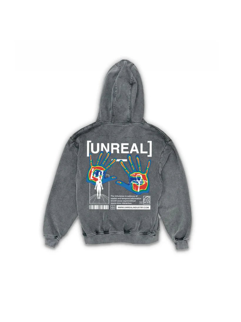 UNREAL Washed Vision Hoodie - OnSize