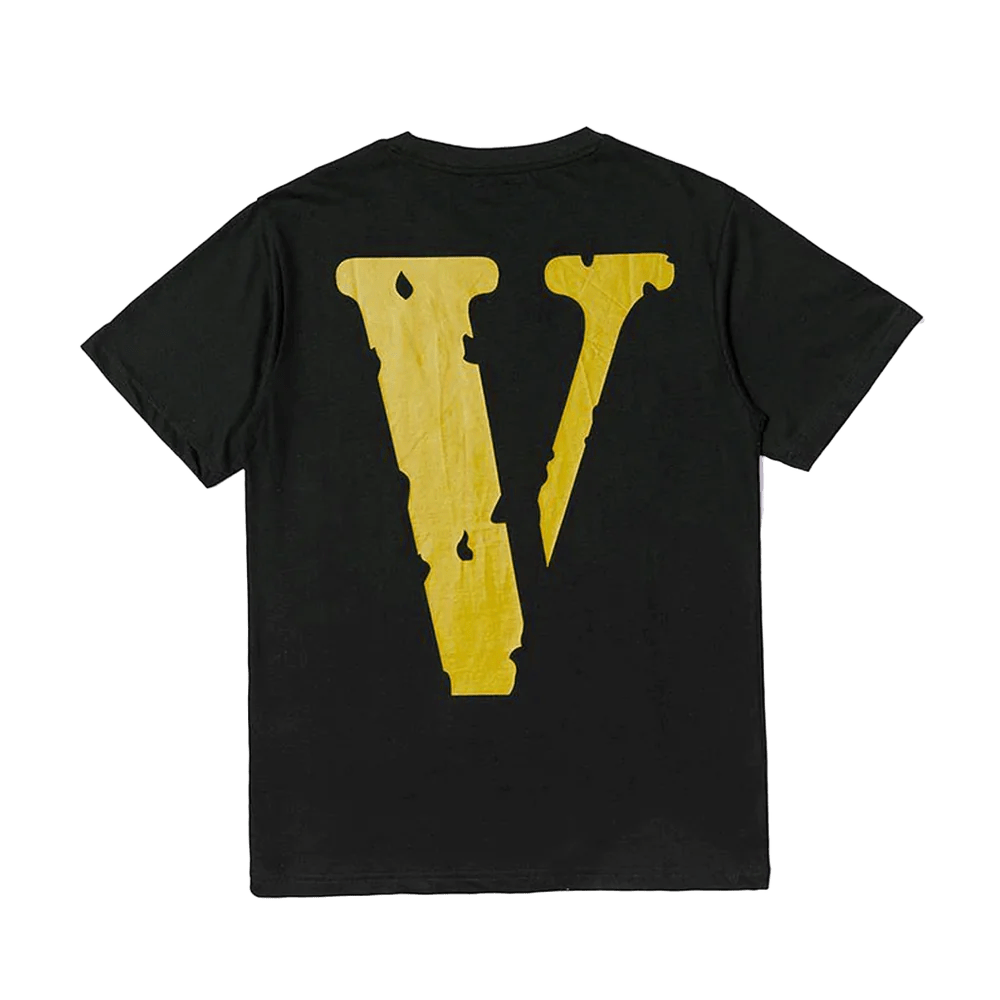 Vlone Staple Tee Yellow Black - OnSize